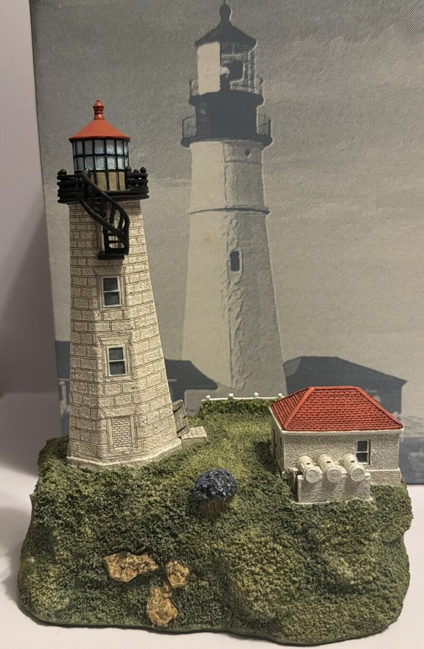 Harbour Lights Faulkner’s Island Connecticut Lighthouse #216 1998 733 of 10000